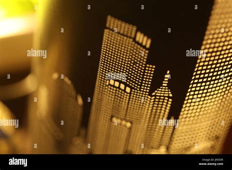 Building art on the Glass Stock Photo - Alamy