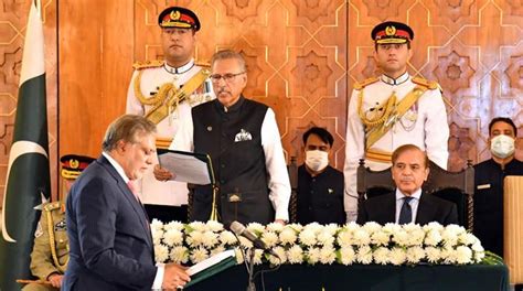 Ishaq Dar sworn in as federal minister