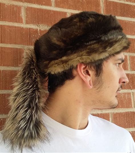 Daniel Boone Davy Crockett Hat | Etsy | Daniel boone, Cat ears and tail ...