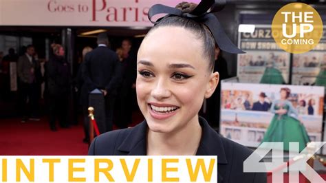 Rose Williams on Mrs Harris Goes to Paris, Dior dresses, Lesley Manville at London premiere ...