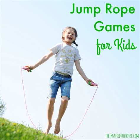 Jump Rope Challenges for Kids - The Inspired Treehouse