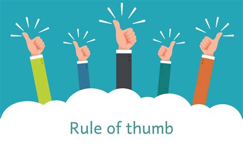 Rule of thumb là gì và cấu trúc Rule of thumb trong Tiếng Anh