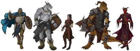 [ART] Dragon Slayer, 5 characters party : r/DnD