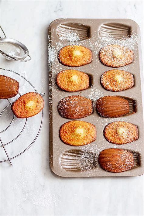 Madeleine Cakes with Honey Ginger — Eatwell101