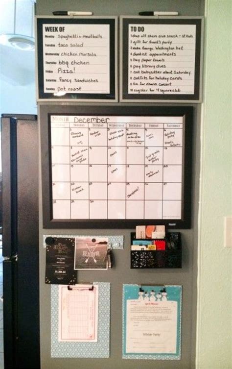 DIY Family Command Center Ideas To Organize Your Family's Life Without Losing Your Mind! | Home ...