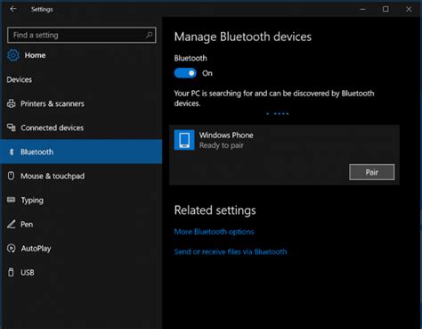 How to Pair a Bluetooth Device with Windows 10