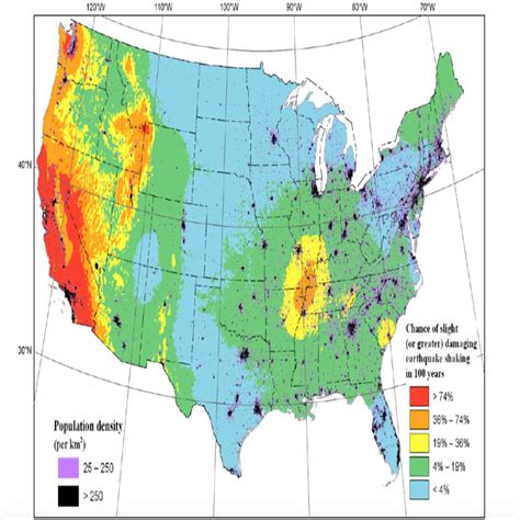 Usgs Latest Earthquakes Map