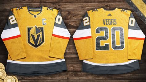 Vegas Golden Knights reveal metallic gold third jersey for the 2020-21 NHL season - ESPN