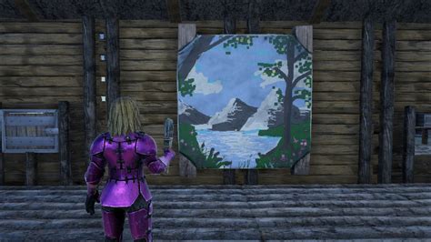 Tried out the new large canvas from Eco's RP Decor. I like it. : r/ARK