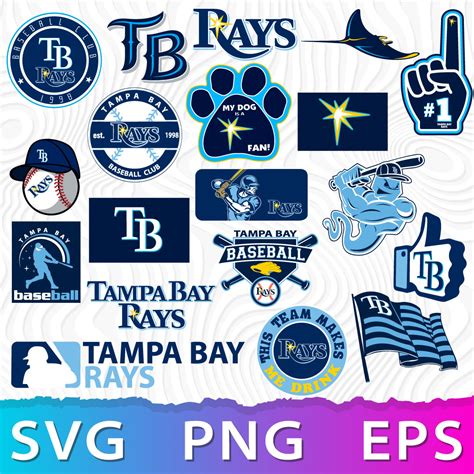 Tampa Bay Rays Logo SVG, Rays Logo PNG, Tampa Bay Rays Symbo | Inspire Uplift