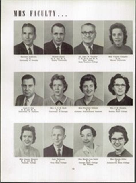 Marietta High School - Olympian Yearbook (Marietta, GA), Class of 1960, Page 26 of 244