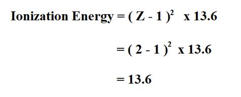 How to Calculate Ionization Energy.