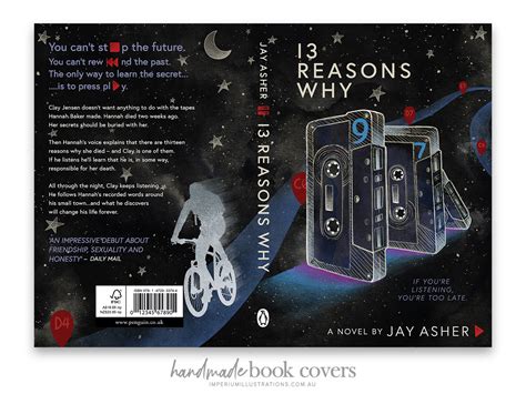 '13 Reasons Why' Book Cover Design by Alanna Rance on Dribbble