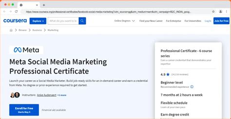 Meta Social Media Marketing Professional Certificate Review (2023)