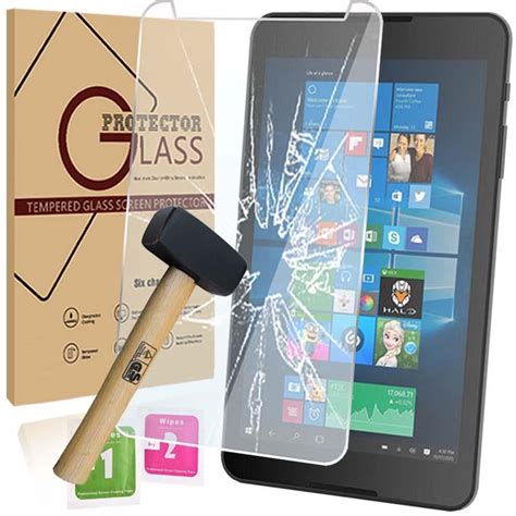 3 Pack Clear Tablet Screen Protector Guard For 8/" Linx 8