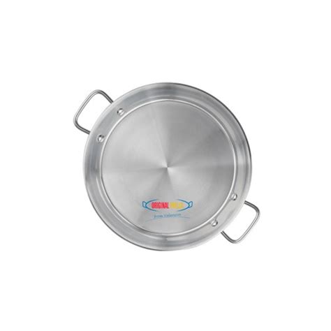 36cm Stainless Steel Induction Paella Pan for 7 ppl Paella induction