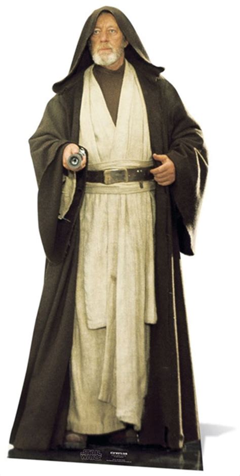 Obi-Wan Kenobi Alec Guinness from Star Wars Lifesize Cardboard Cutout ...