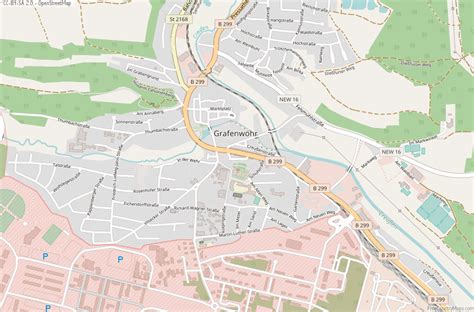 Grafenwöhr Map Germany Latitude & Longitude: Free Maps