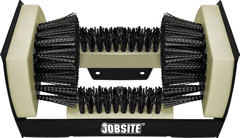 JobSite The Original Boot Scrubber - All Weather Industrial Shoe Cleaner & Scraper Brush: Amazon ...