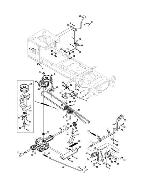 Cub Cadet 1040 Drive Belt Diagram