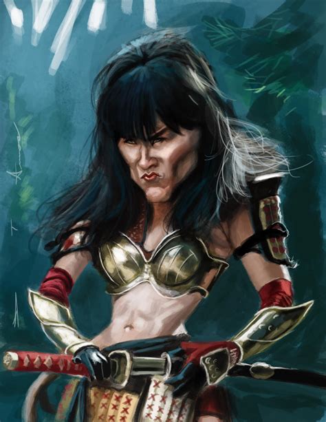 Xena - Warrior Princess by DevonneAmos on DeviantArt