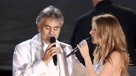 Celine Dion , Andrea Bocelli - The prayer - YouTube