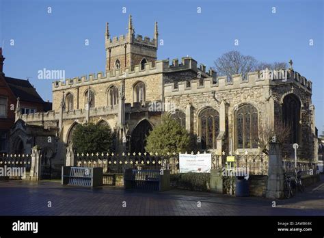 huntingdon town centre, cambridgeshire, england, uk, gb Stock Photo - Alamy