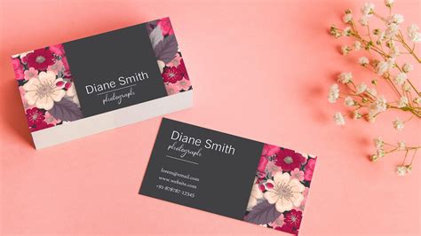 Beautiful and Effective Florist Business Card Ideas to Stand Out - ⚡️ZAPPED