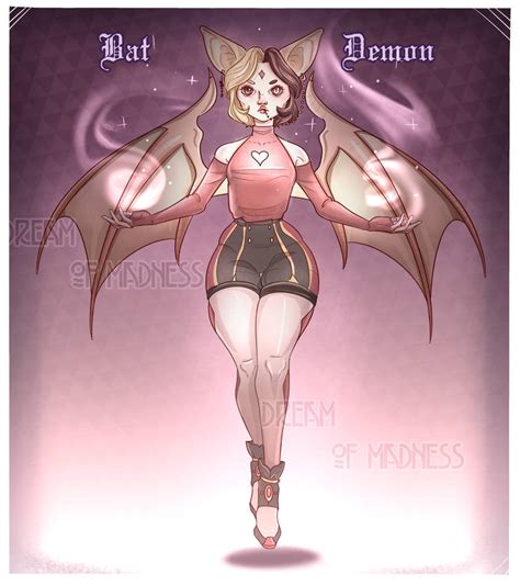 OPEN ADOPT Bat Demon by DreamOfMadnessing on DeviantArt