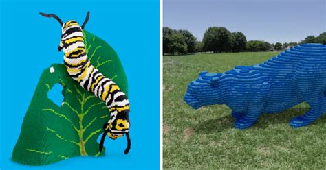 Fascinating Sculptures of Wild Animals Made Of Lego Bricks Will Blow ...