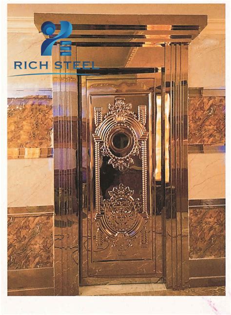 304 Stainless steel main entrance gate front door designs – Rich-Steel