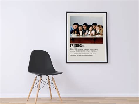 Friends Poster Friends Tv Series Poster Sitcom Poster - Etsy