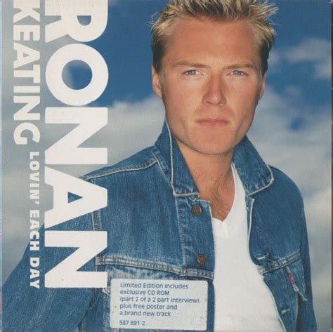 Ronan Keating – Lovin' Each Day (2001, CD) - Discogs