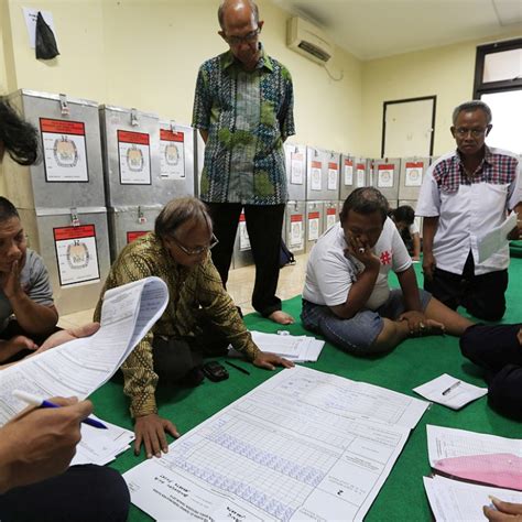 Indonesian president urges calm as official election results tallied ...