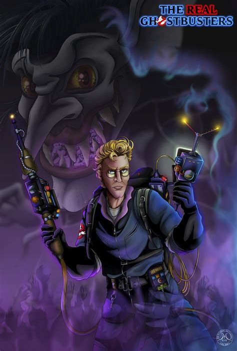 Egon gets stalked by The Boogieman in unnerving Real Ghostbusters art ...