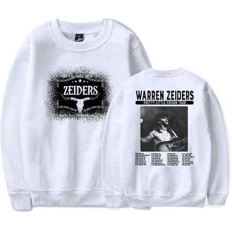 Warren Zeiders Merch 2024 Pretty Little Poison Tour Sweatshirt Long ...