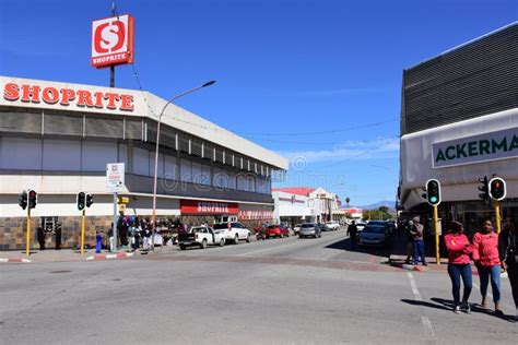 Shopping Street, Oudtshoorn, Western Cape, South Africa Editorial ...