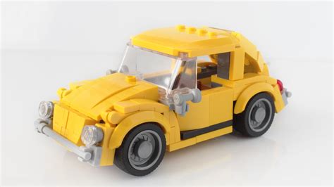 I made Bumblebee in the car mode (or just a yellow VW Beetle) : r/lego