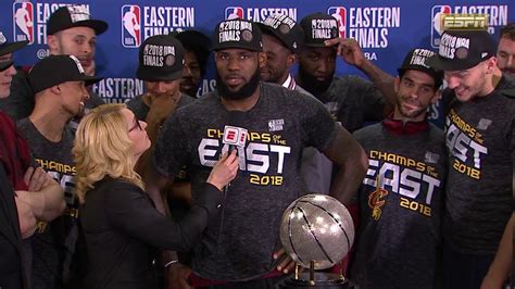 Eastern Conference Finals : Trophy Presentation Ceremony 2018 Nba ...