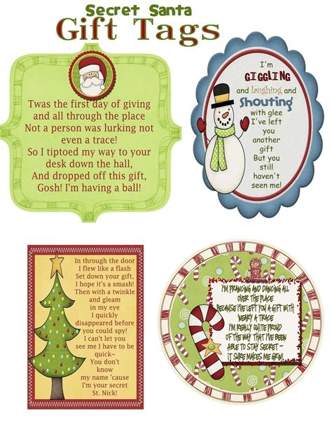 Secret Santa Note Ideas