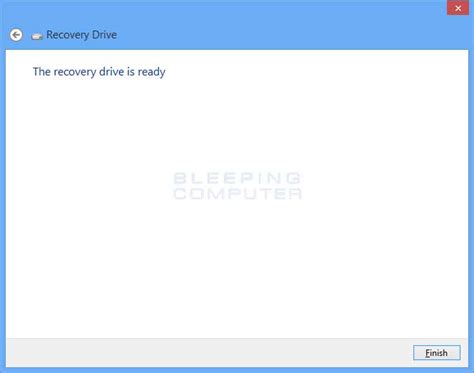 How to create a bootable USB Flash Recovery Drive in Windows 8