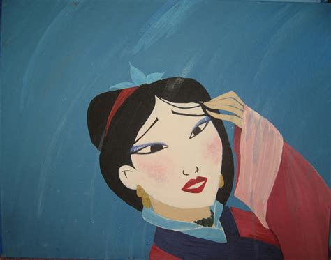 Mulan Reflection by aerocrue13 on DeviantArt