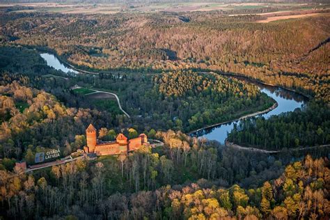 Sigulda Castle, Sigulda, Latvia. Sigulda is a town in the Vidzeme Region of Latvia, 33 miles ...