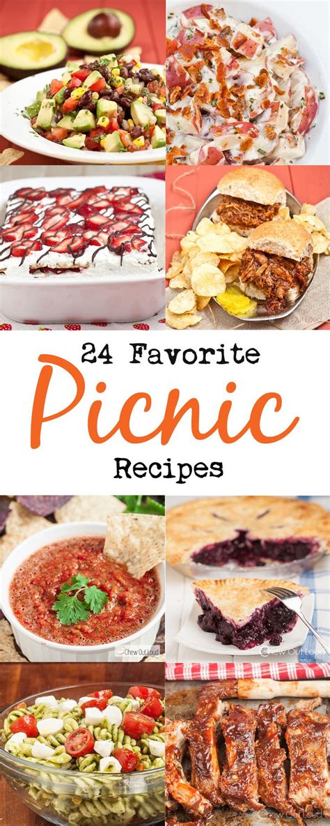 24 Favorite Picnic Recipes | Picnic food, Picnic dinner, Picnic foods