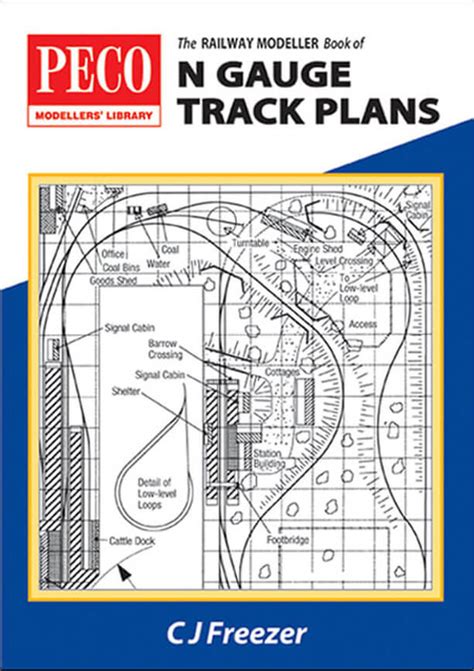 Railway Modeller Book of N Gauge Track Plans – PECO