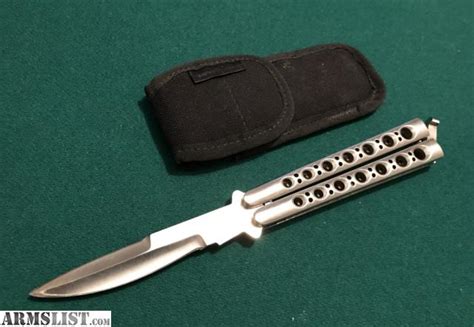 ARMSLIST - For Sale: Jody Samson 4" Weehawk Balisong Butterfly Knife