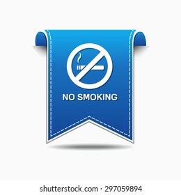 No Smoking Sign Violet Vector Icon Stock Vector (Royalty Free) 341023214