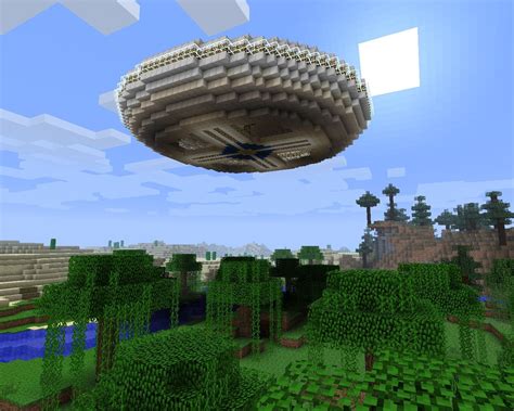 UFO spaceship Minecraft Project