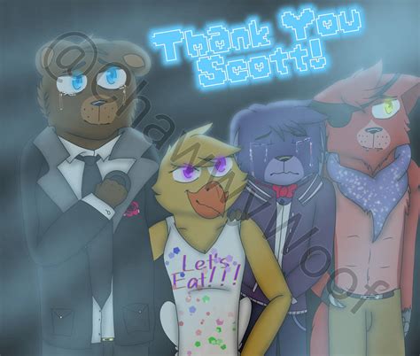 Thank you Scott! +FNAF_FANART+ by The-Wolfgang-Crew on DeviantArt