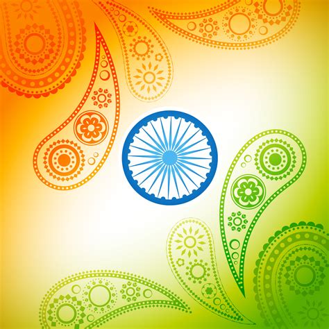 beautiful indian flag design 221211 Vector Art at Vecteezy